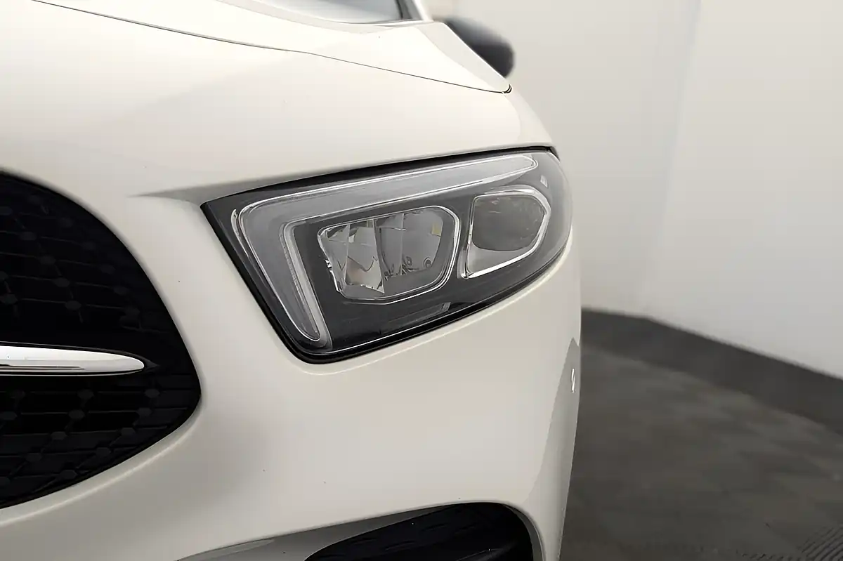 Used 2021 Mercedes-Benz a Class AMG Line Edition (executive) White - Interior and Exterior details 17
