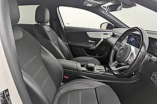 Used 2021 Mercedes-Benz a Class AMG Line Edition (executive) White - Interior and Exterior details 2
