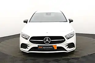 Used 2021 Mercedes-Benz a Class AMG Line Edition (executive) White - Interior and Exterior details 7