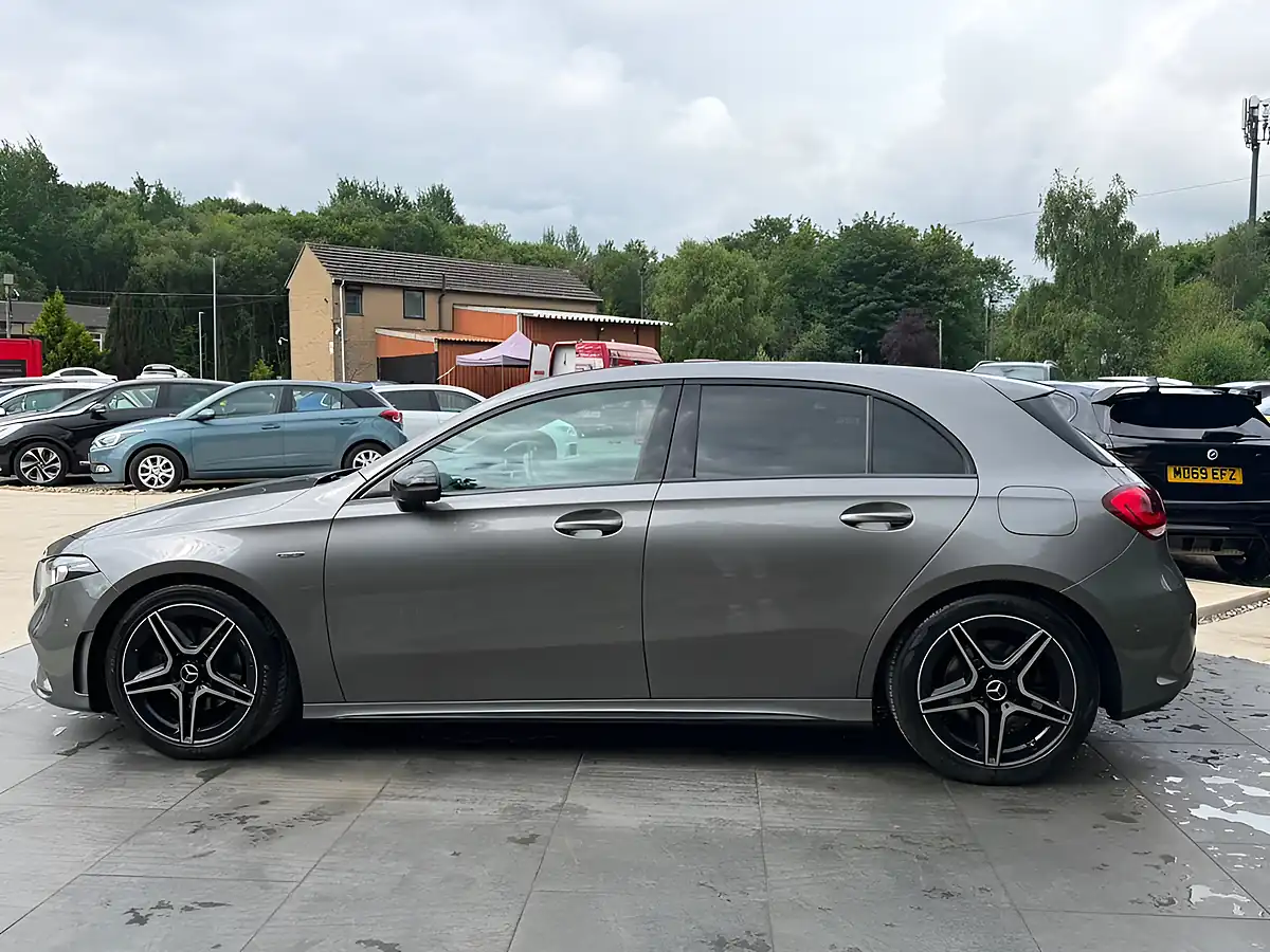 Used 2021 Mercedes-Benz a Class AMG Line Edition Grey - Interior and Exterior details 5