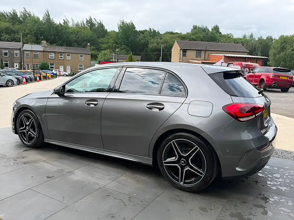 Used 2021 Mercedes-Benz a Class AMG Line Edition Grey - Interior and Exterior details 6