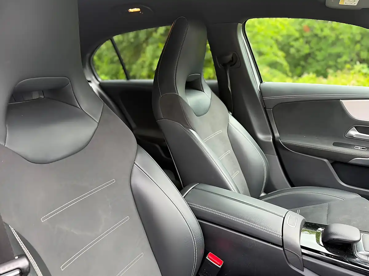 Used 2021 Mercedes-Benz a Class AMG Line Edition Grey - Interior and Exterior details 7