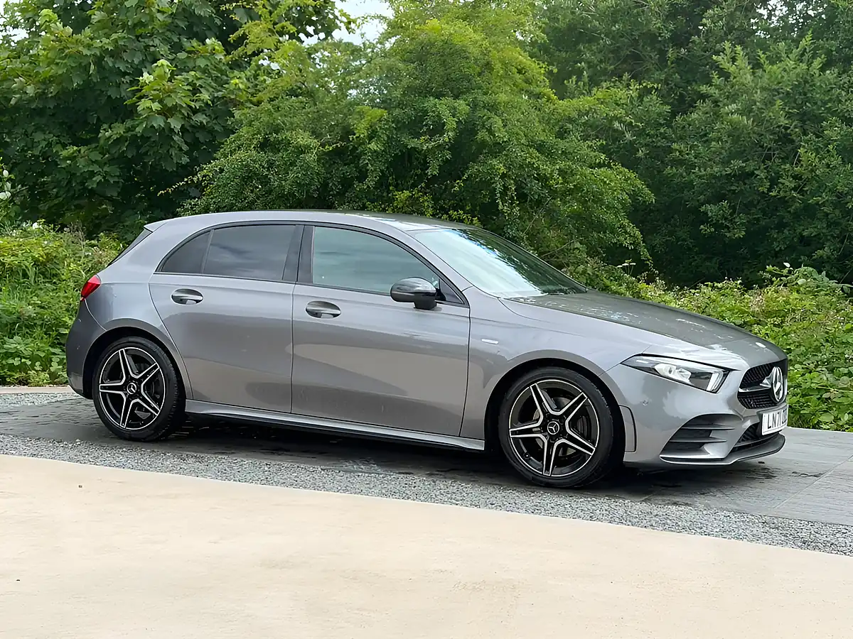 Used 2021 Mercedes-Benz a Class AMG Line Edition Grey - Interior and Exterior details 9