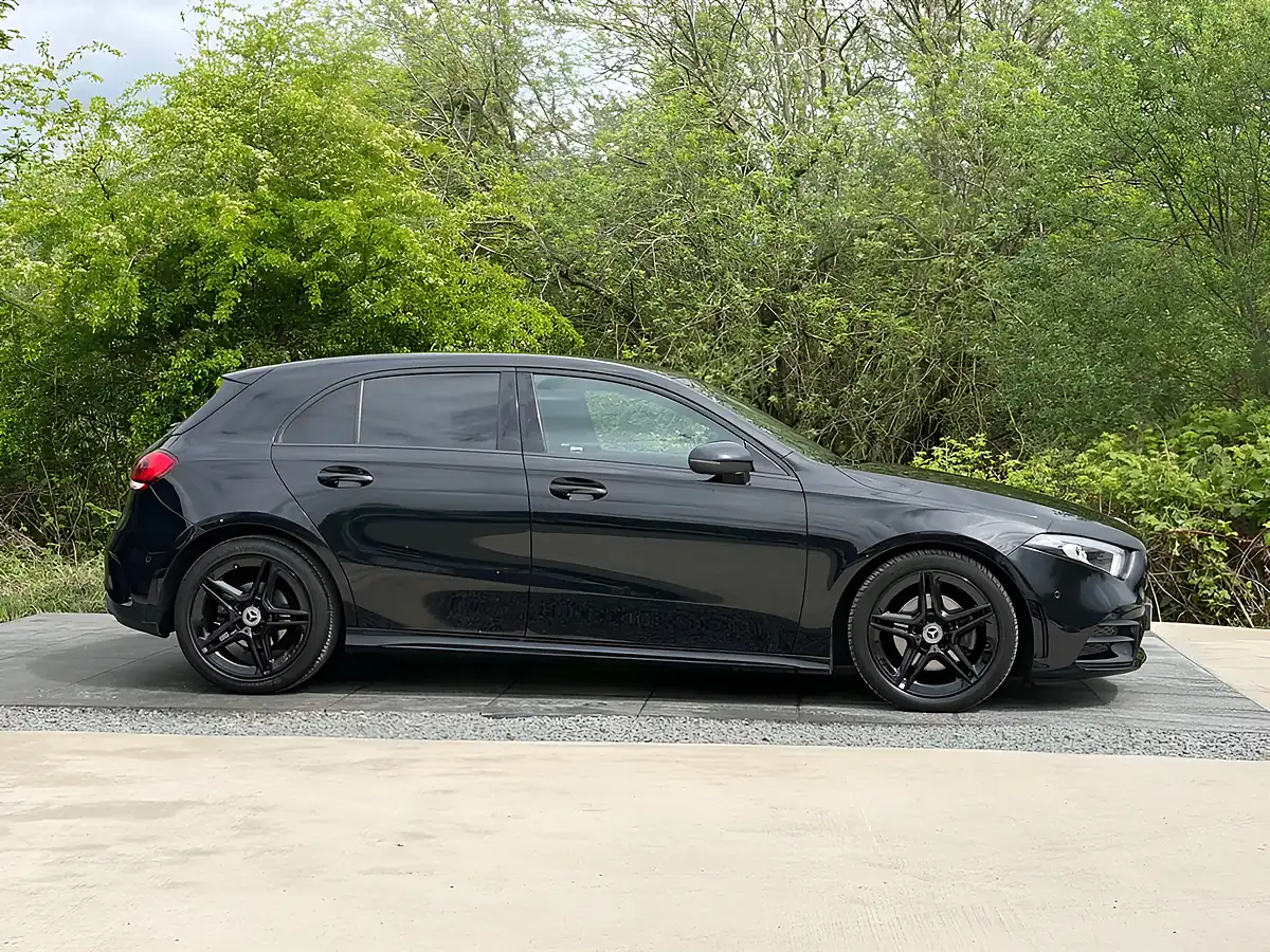 Used 2021 Mercedes-Benz a-Class AMG Line (executive) Black - Interior and Exterior details 10
