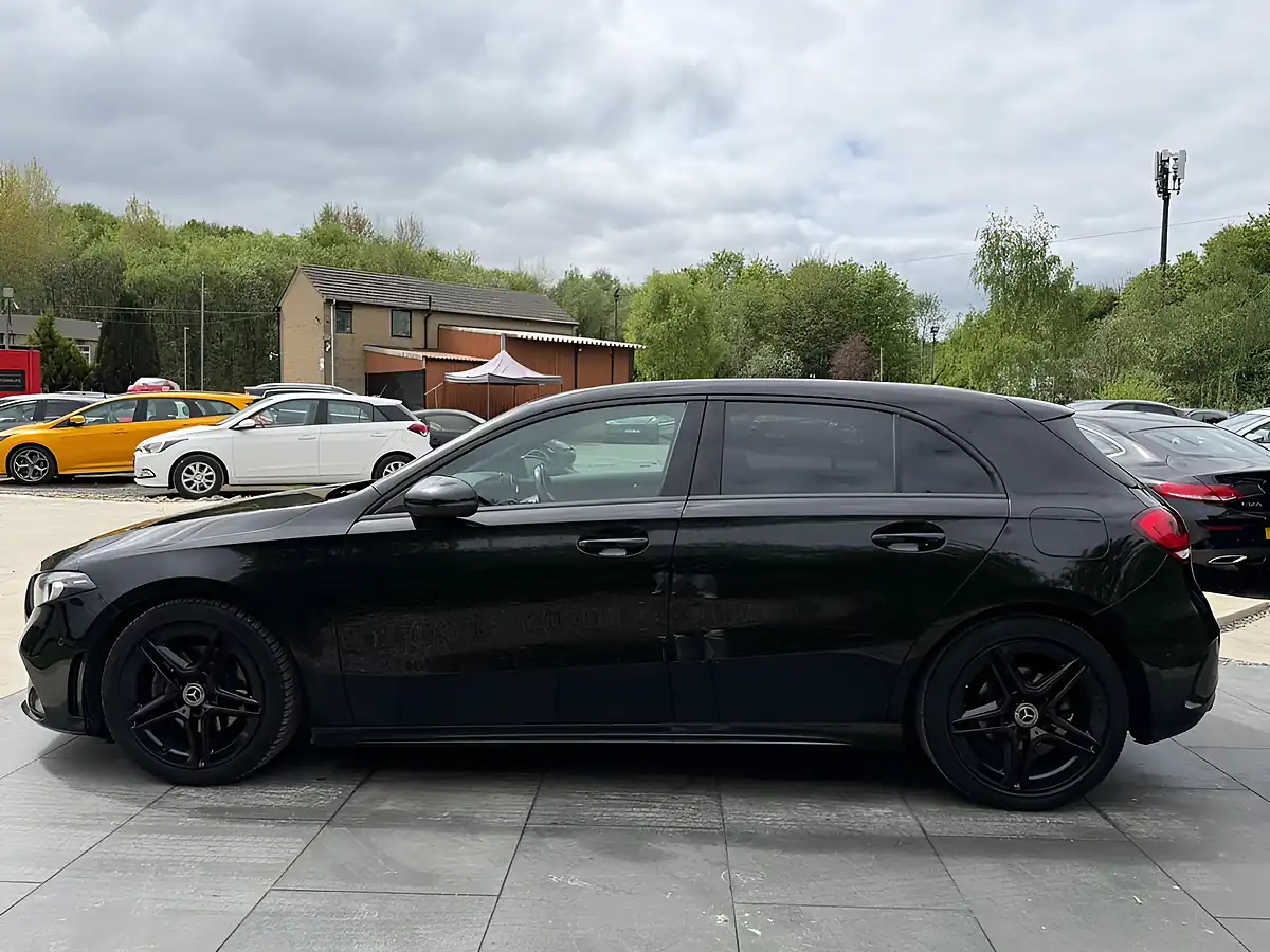 Used 2021 Mercedes-Benz a-Class AMG Line (executive) Black - Interior and Exterior details 5