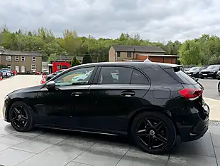 Used 2021 Mercedes-Benz a-Class AMG Line (executive) Black - Interior and Exterior details 10