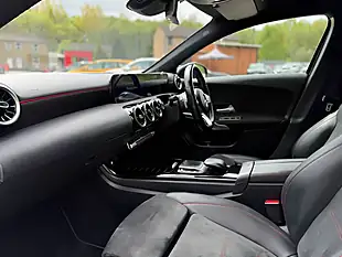Used 2021 Mercedes-Benz a-Class AMG Line (executive) Black - Interior and Exterior details 8