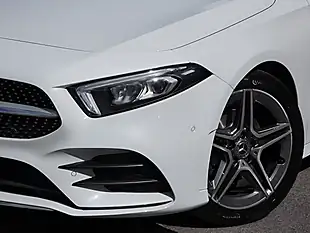 Used 2021 Mercedes-Benz a-Class AMG Line (executive) Digital White Metallic - Interior and Exterior details 10