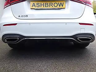 Used 2021 Mercedes-Benz a-Class AMG Line (executive) Digital White Metallic - Interior and Exterior details 18