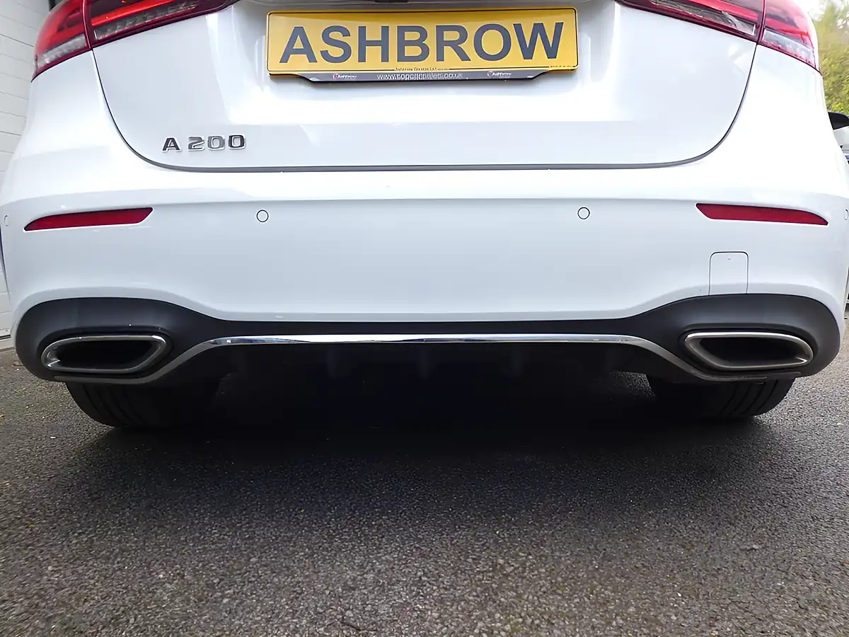 Used 2021 Mercedes-Benz a-Class AMG Line (executive) Digital White Metallic - Interior and Exterior details 18