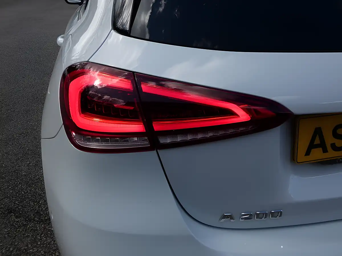 Used 2021 Mercedes-Benz a-Class AMG Line (executive) Digital White Metallic - Interior and Exterior details 19