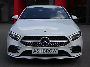 Used 2021 Mercedes-Benz a-Class AMG Line (executive) Digital White Metallic - Interior and Exterior details 8