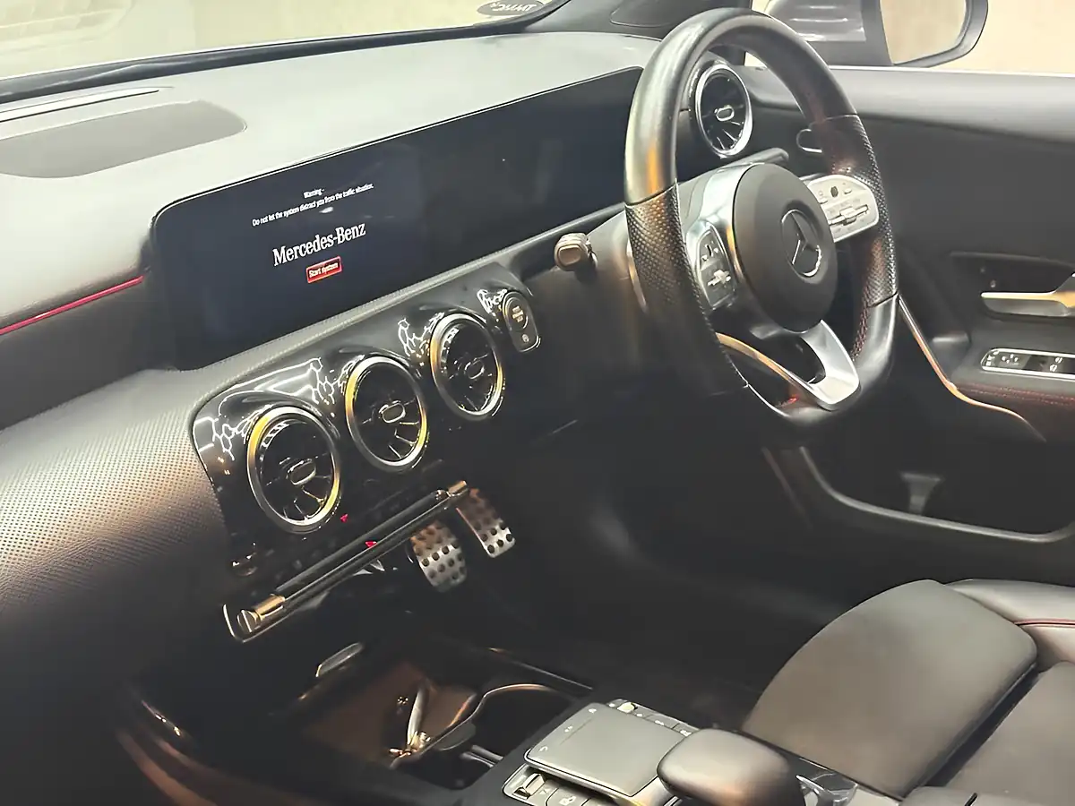 Used 2021 Mercedes-Benz a Class AMG Line (executive) Grey - Interior and Exterior details 10