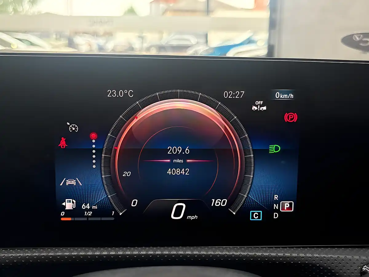 Used 2021 Mercedes-Benz a Class AMG Line (executive) Grey - Interior and Exterior details 16