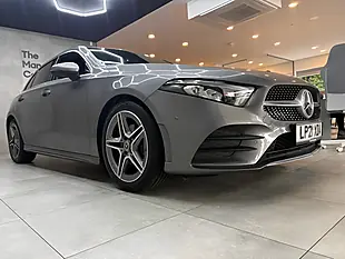 Used 2021 Mercedes-Benz a Class AMG Line (executive) Grey - Interior and Exterior details 2