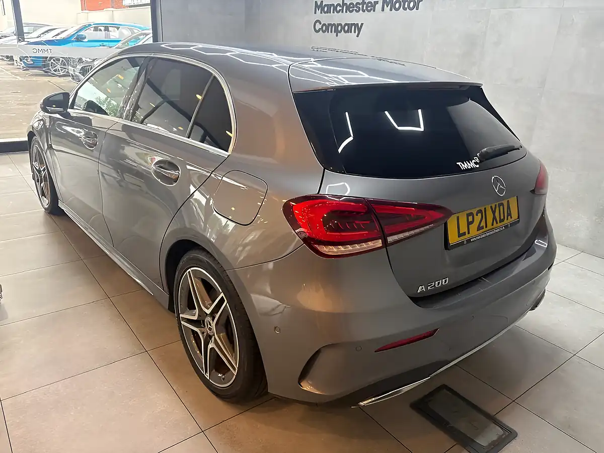 Used 2021 Mercedes-Benz a Class AMG Line (executive) Grey - Interior and Exterior details 3