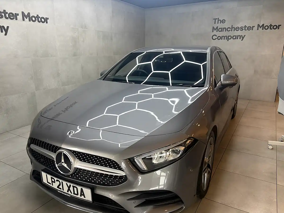 Used 2021 Mercedes-Benz a Class AMG Line (executive) Grey - Interior and Exterior details 5