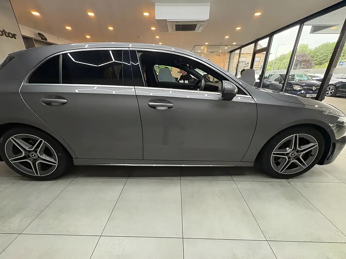 Used 2021 Mercedes-Benz a Class AMG Line (executive) Grey - Interior and Exterior details 9