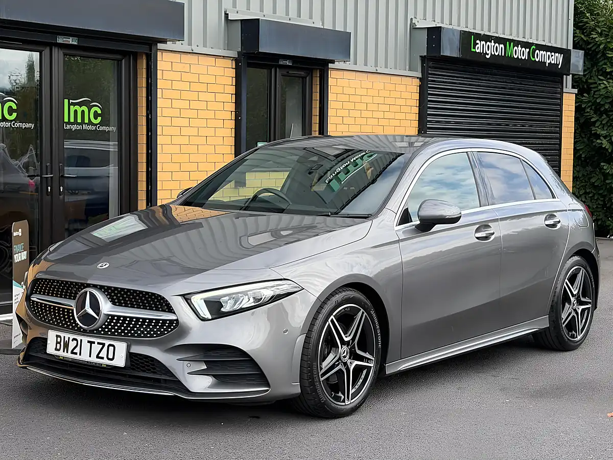 Used 2021 Mercedes-Benz a Class AMG Line Executive Grey - Interior and Exterior details 12