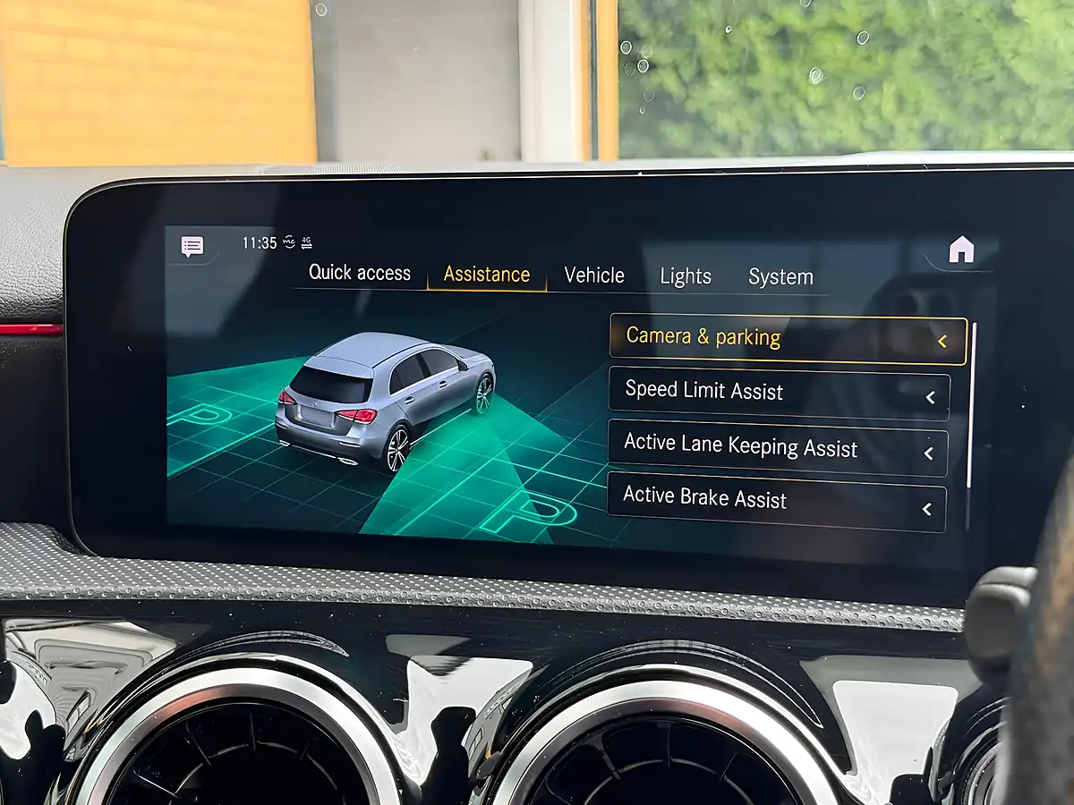 Used 2021 Mercedes-Benz a Class AMG Line Executive Grey - Interior and Exterior details 18
