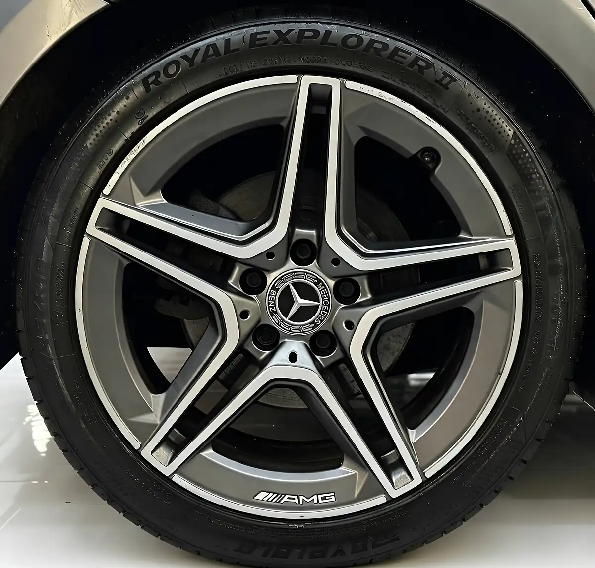 Used 2021 Mercedes-Benz a-Class AMG Line Executive Grey - Interior and Exterior details 14