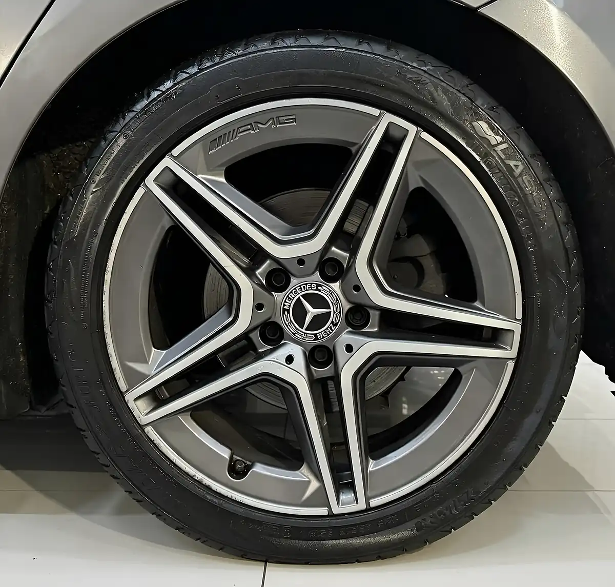 Used 2021 Mercedes-Benz a-Class AMG Line Executive Grey - Interior and Exterior details 16