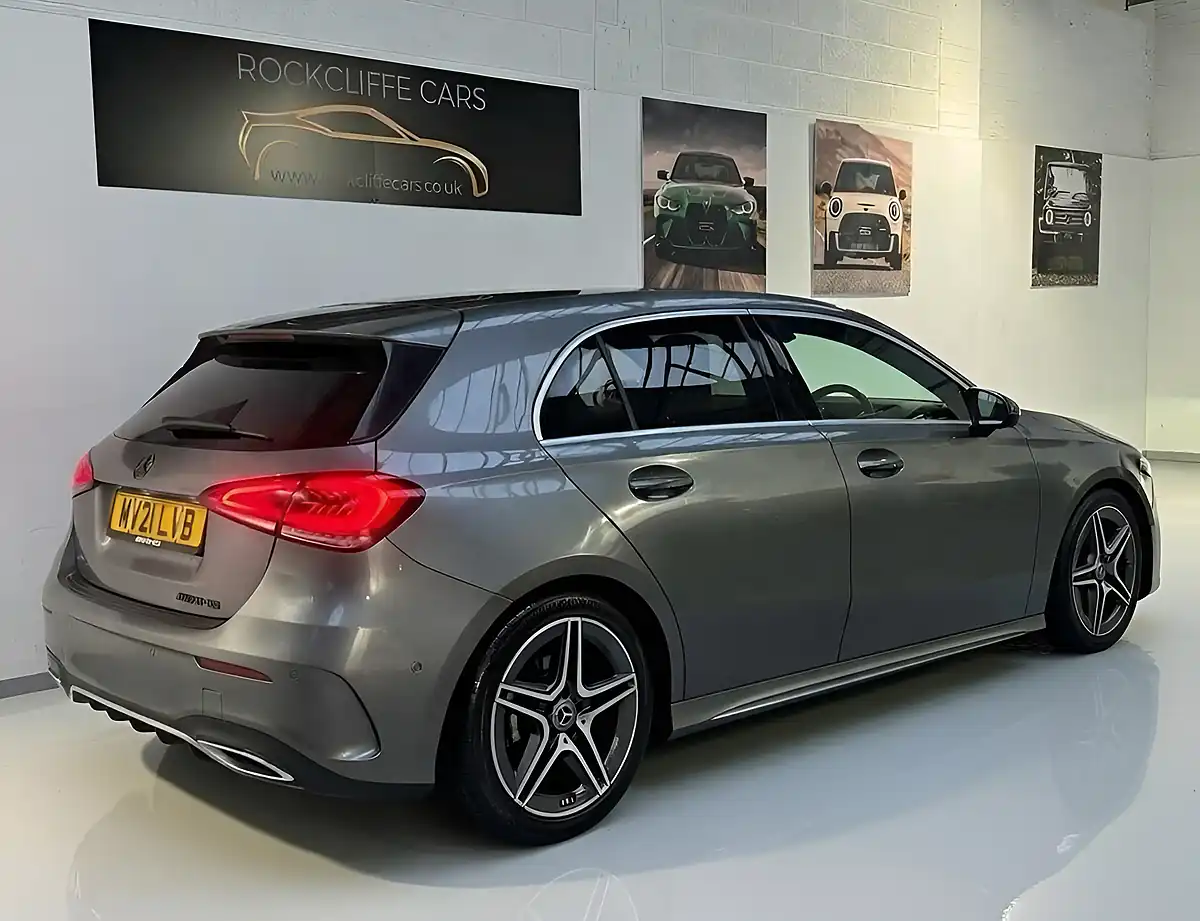 Used 2021 Mercedes-Benz a-Class AMG Line Executive Grey - Interior and Exterior details 18