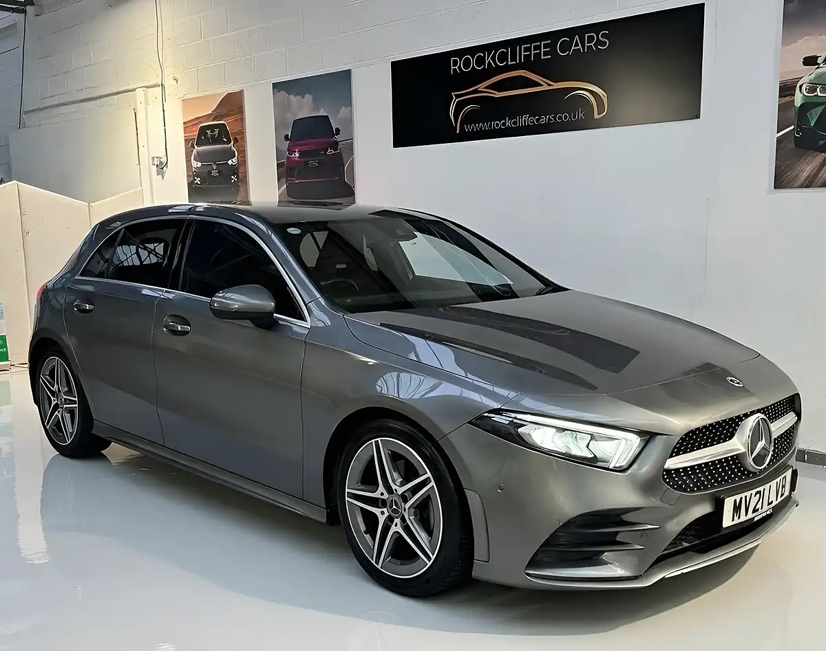 Used 2021 Mercedes-Benz a-Class AMG Line Executive Grey - Interior and Exterior details 19