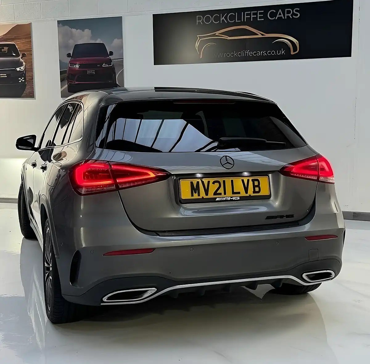 Used 2021 Mercedes-Benz a-Class AMG Line Executive Grey - Interior and Exterior details 4