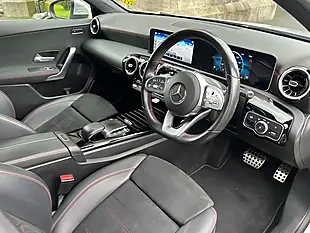 Used 2021 Mercedes-Benz a Class AMG Line (executive) Silver - Interior and Exterior details 17