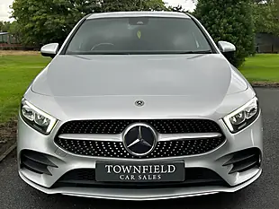 Used 2021 Mercedes-Benz a Class AMG Line (executive) Silver - Interior and Exterior details 2