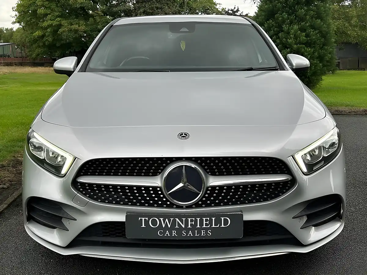 Used 2021 Mercedes-Benz a Class AMG Line (executive) Silver - Interior and Exterior details 2