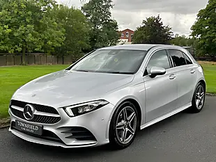 Used 2021 Mercedes-Benz a Class AMG Line (executive) Silver - Interior and Exterior details 3