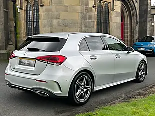 Used 2021 Mercedes-Benz a Class AMG Line (executive) Silver - Interior and Exterior details 4