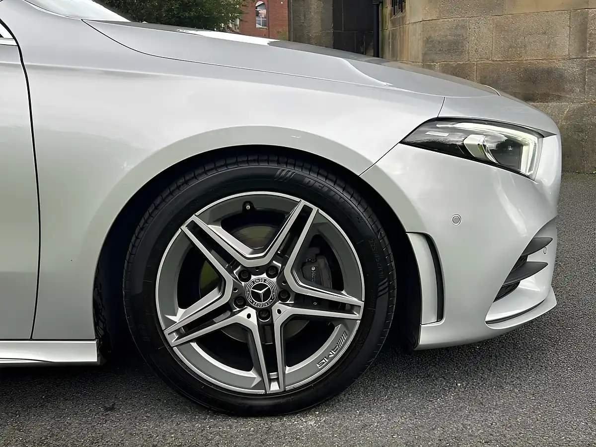 Used 2021 Mercedes-Benz a Class AMG Line (executive) Silver - Interior and Exterior details 5