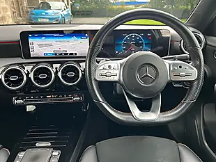 Used 2021 Mercedes-Benz a Class AMG Line (executive) Silver - Interior and Exterior details 9