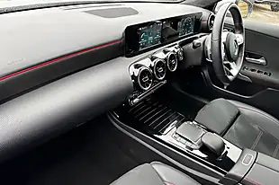 Used 2021 Mercedes-Benz a-Class AMG Line High Tech Silver - Interior and Exterior details 15
