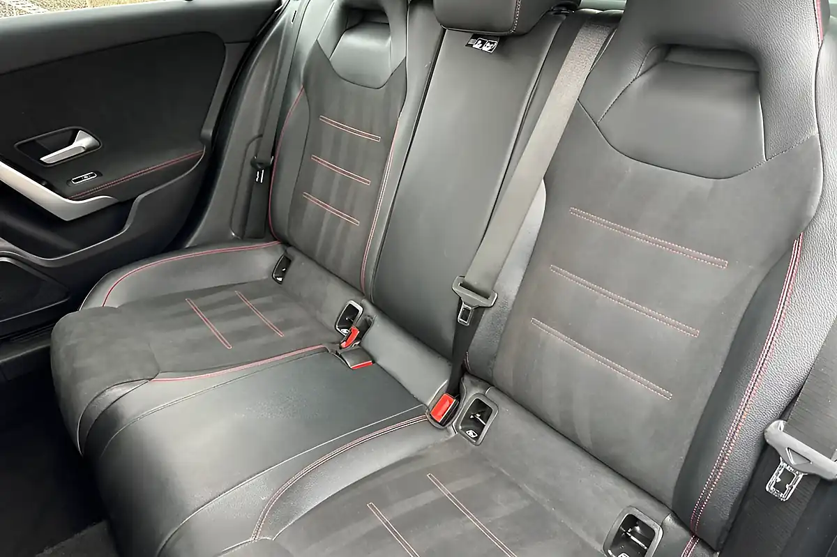 Used 2021 Mercedes-Benz a-Class AMG Line High Tech Silver - Interior and Exterior details 17