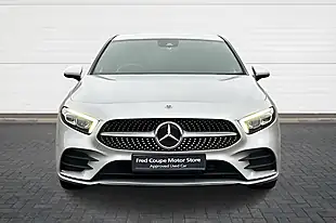 Used 2021 Mercedes-Benz a-Class AMG Line High Tech Silver - Interior and Exterior details 8
