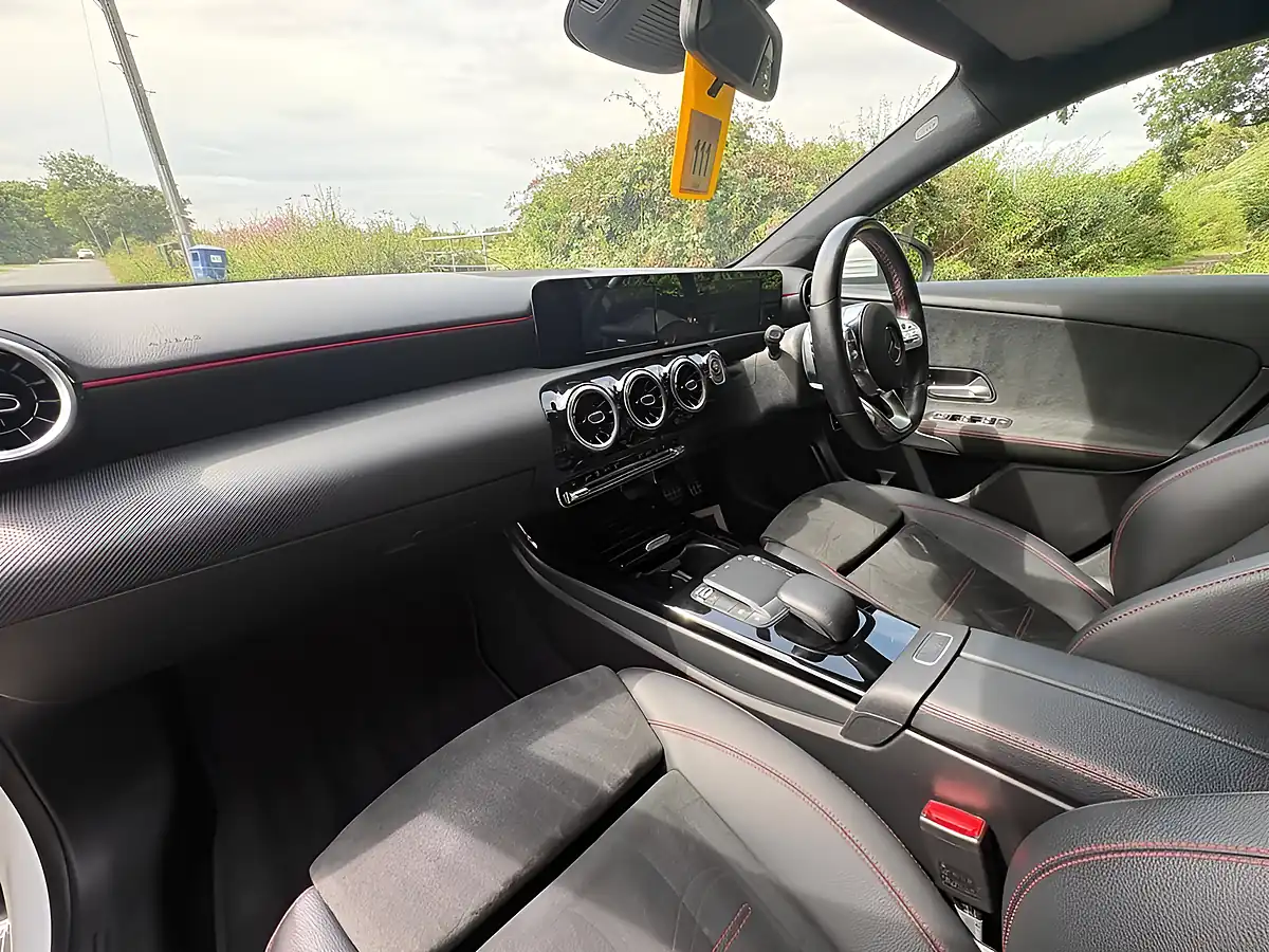 Used 2021 Mercedes-Benz a Class AMG Line Polar White - Interior and Exterior details 10