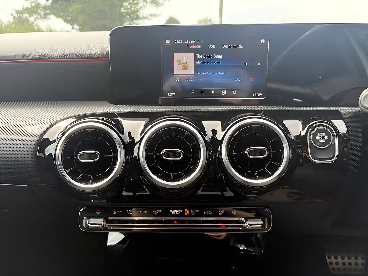 Used 2021 Mercedes-Benz a Class AMG Line Polar White - Interior and Exterior details 11