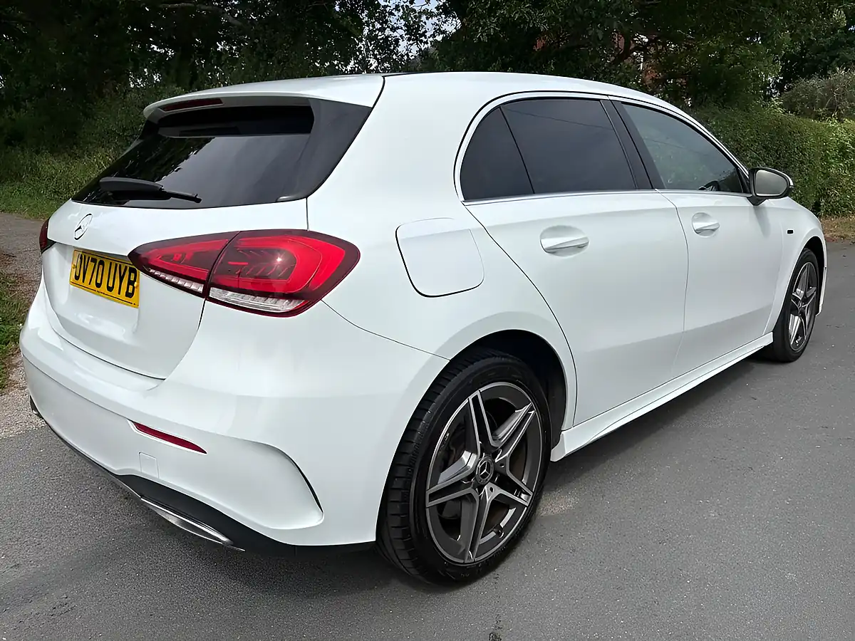 Used 2021 Mercedes-Benz a Class AMG Line Polar White - Interior and Exterior details 16