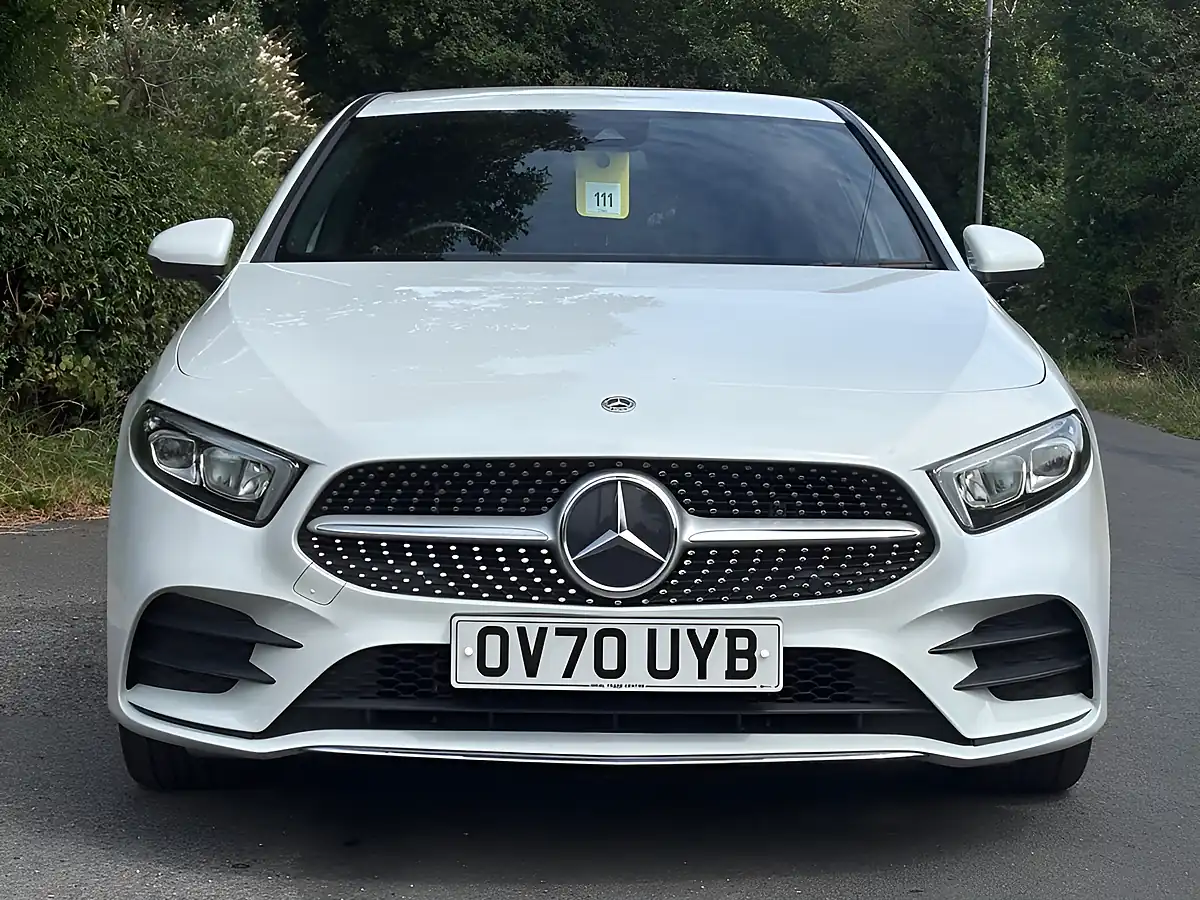 Used 2021 Mercedes-Benz a Class AMG Line Polar White - Interior and Exterior details 3