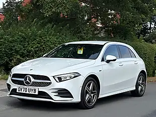 Used 2021 Mercedes-Benz a Class AMG Line Polar White - Interior and Exterior details 4