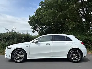 Used 2021 Mercedes-Benz a Class AMG Line Polar White - Interior and Exterior details 5