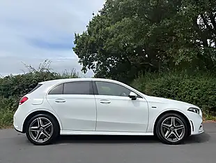 Used 2021 Mercedes-Benz a Class AMG Line Polar White - Interior and Exterior details 6