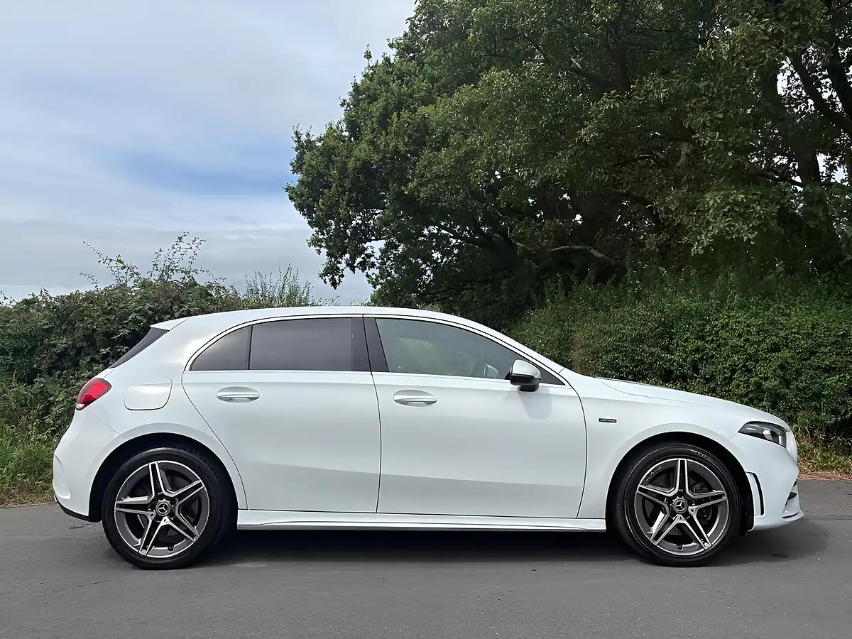 Used 2021 Mercedes-Benz a Class AMG Line Polar White - Interior and Exterior details 6
