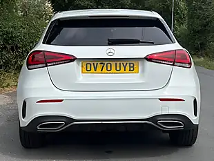 Used 2021 Mercedes-Benz a Class AMG Line Polar White - Interior and Exterior details 8