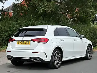 Used 2021 Mercedes-Benz a Class AMG Line Polar White - Interior and Exterior details 9