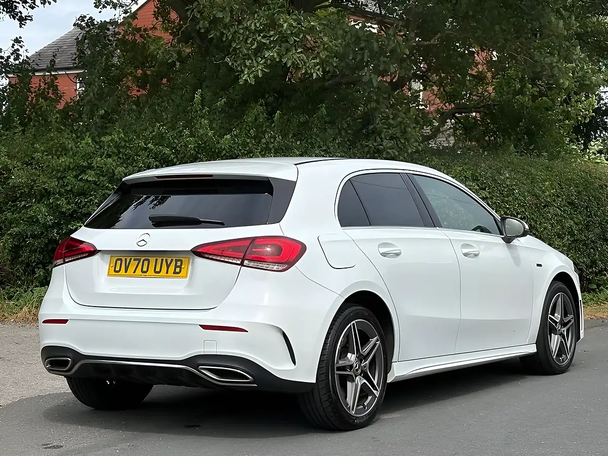 Used 2021 Mercedes-Benz a Class AMG Line Polar White - Interior and Exterior details 9